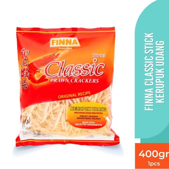 

Grosir Finna Classic Stick Kerupuk Udang (Premium)