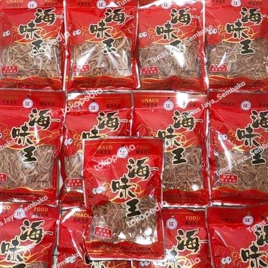 

Sale Juhi Sotong Merah Import Malaysia/ Juhi Suwir 180Gram