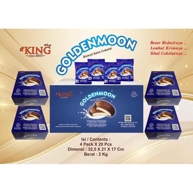 

fb-43 lij-56 [ECER] Goldenmoon dKing - Coklat Better Murah - Cokelat biskuit dKing Viral Berkualitas Premium