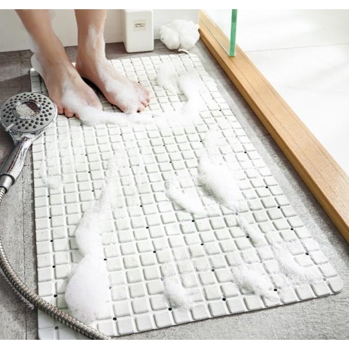 SUDOKU PVC Bathroom Shower Mat Keset Kamar Mandi PVC Anti Slip Suction