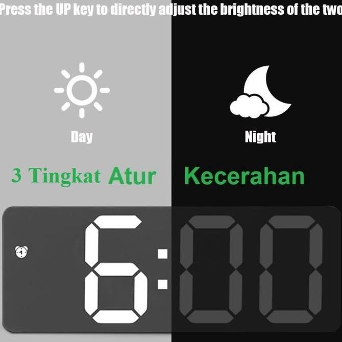 MURAH, JAM KERJA PANJANG JAM DINDING DIGITAL LED JAM MEJA LED JAM MEJA DIGITAL LED JAM ALARM MEJA LE
