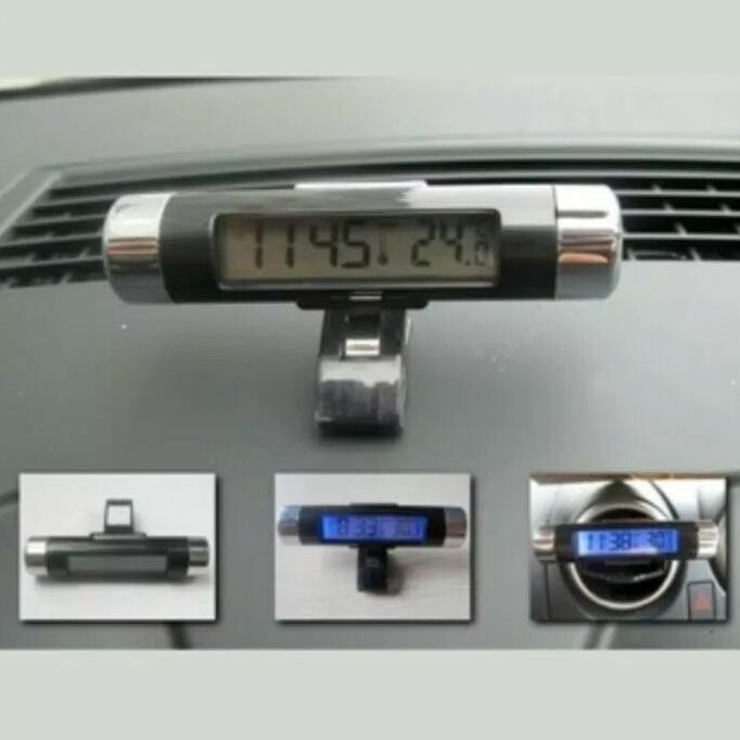 Thermometer / Termometer + Jam Digital Mobil