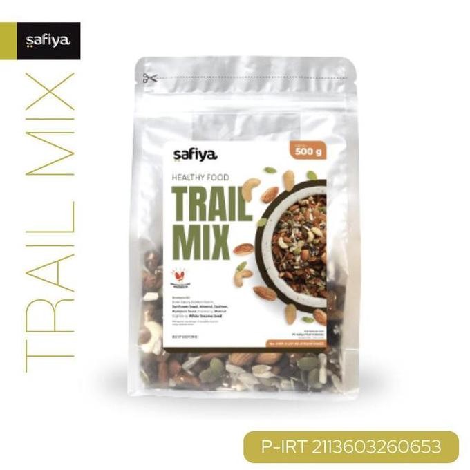

Promo Trail Mix Original 500 Gram Dried Fruit Seed Nut Roasted Snack Sehat With Safiya Cemilan Food