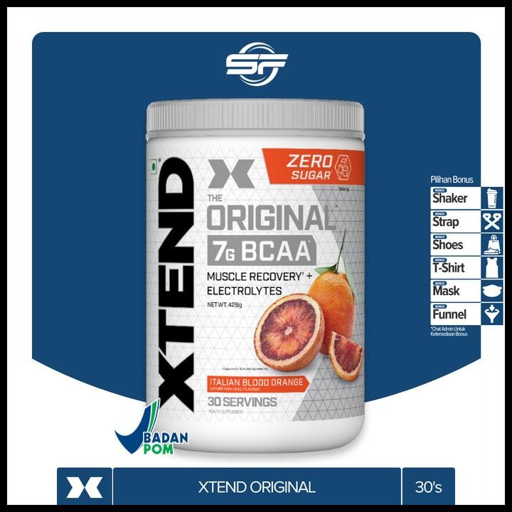 Terlaris Scivation Xtend Bcaa 30 Serving - Suplemen Bcaa Good Quality