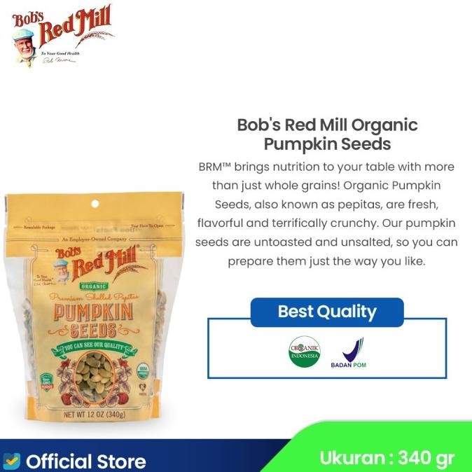 

Murah Bob'S Red Mill Organic Pumpkin Seeds 340 Gr