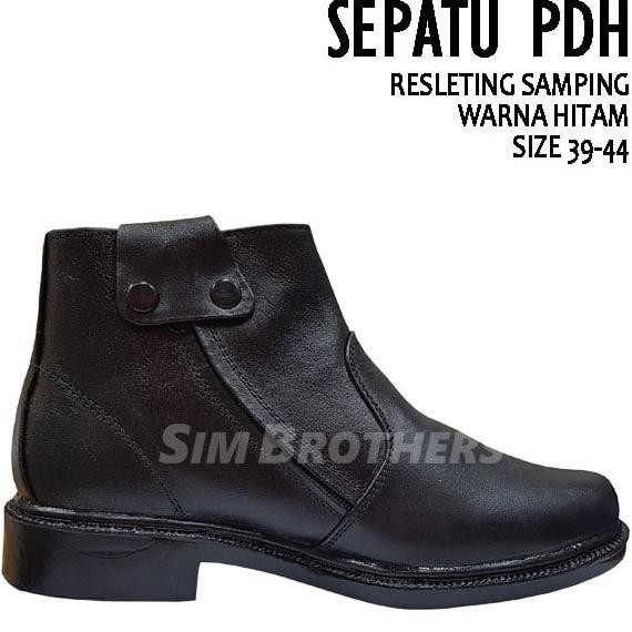 Sepatu PDH Harian Resleting Security TNI Polri