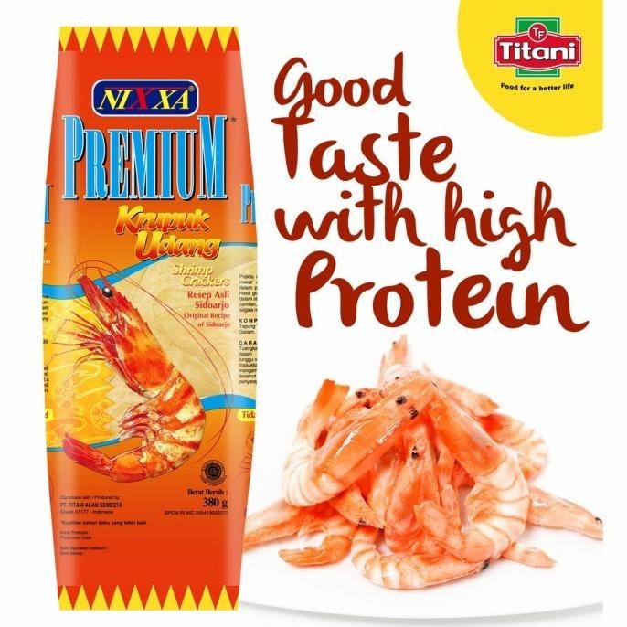 

Grosir Nixxa Premium Krupuk Udang 380 Gram