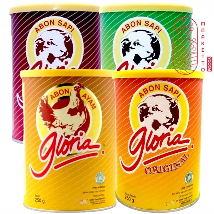 

Grosir Gloria Abon Sapi Original / Gloria Abon Sapi Bawang Bawang / Gloria Abon Ayam Original 250Gr