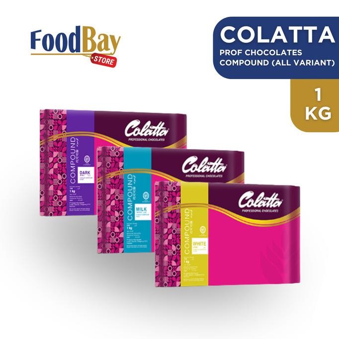 

COLATTA - Chocolate Compound 1 Kg / Coklat Kompon Blok liquid
