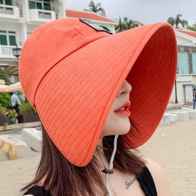 Sale Topi Pantai Anti Uv Lebar Bisa Di Lipat