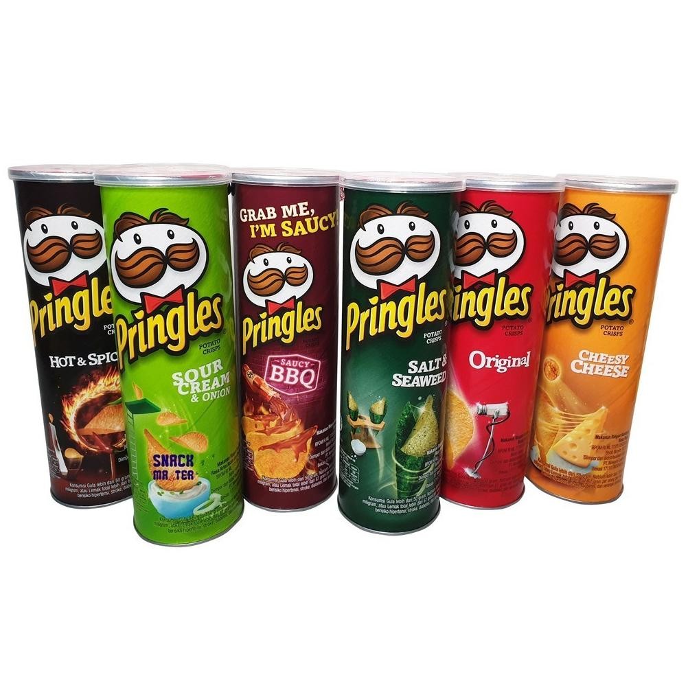 

HJ Pringles Snack Kentang - Netto 107 gr