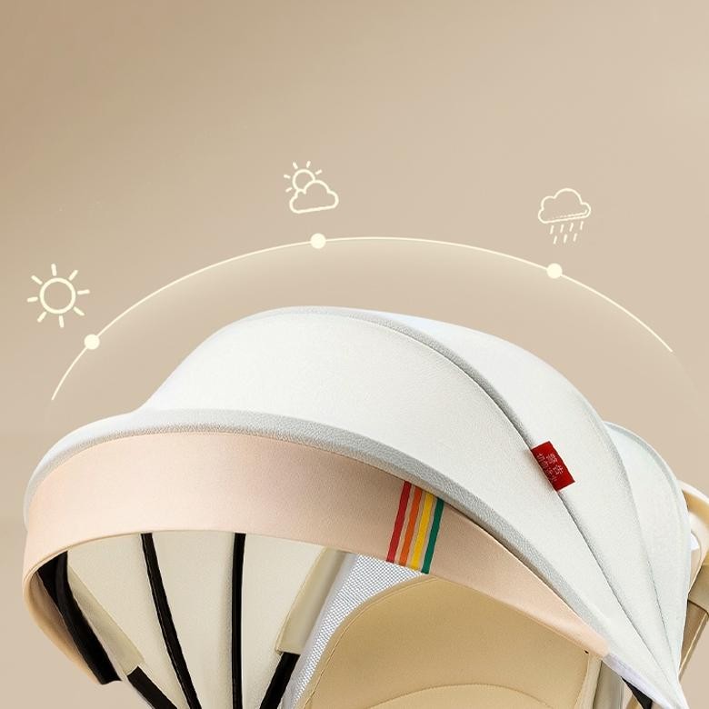 Baby Bluesy Mmflight Stroller Baby Kereta Dorong Bayi 2 Arah Lipat Stroller