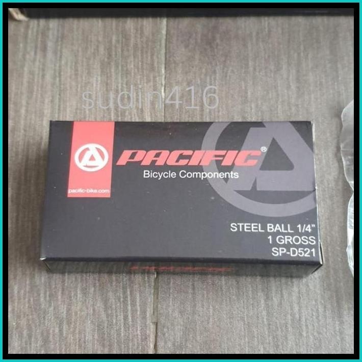 STEELBALL/PELOR/MIMIS/ GOTRI 1/4"PACIFICUNTUK HUB BELAKANG / AS GIR TENGAH MTB