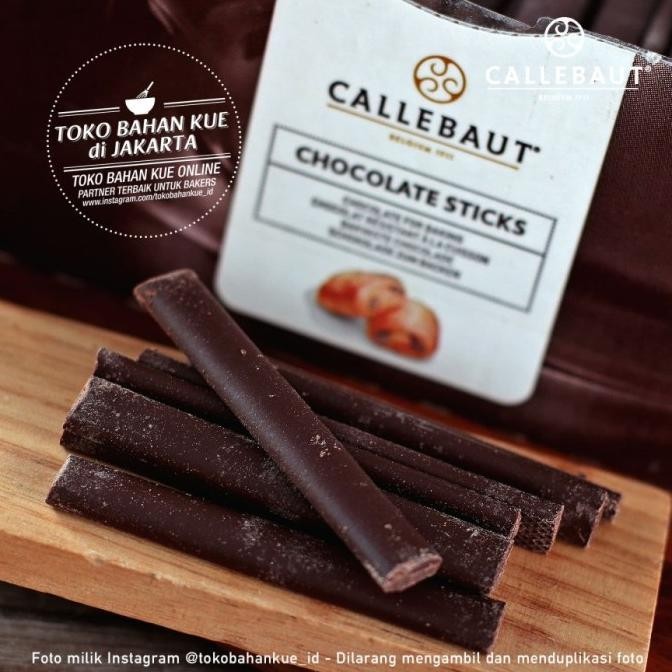

Callebaut Baking Sticks 44% 250gr Cokelat Baton Dark Chocolate Batons liquid