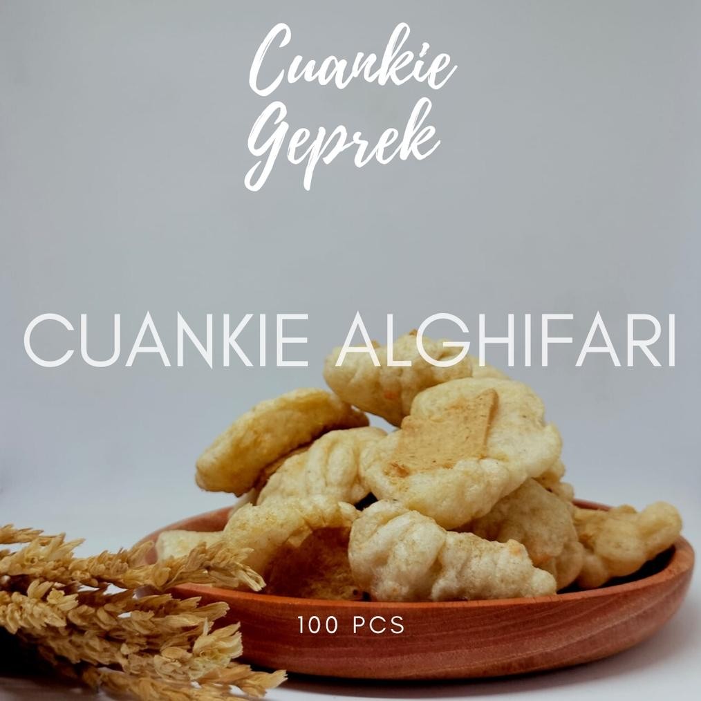 

HJ cuanki tahu geprek isi 100pcs ,topping boci,seblak dll enak dan gurih