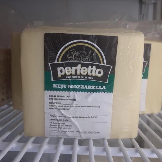 

Promo Keju Melted Mozarella Perfetto (Kemasan Pabrik) Asli 1 Kg Gojek Terlaris