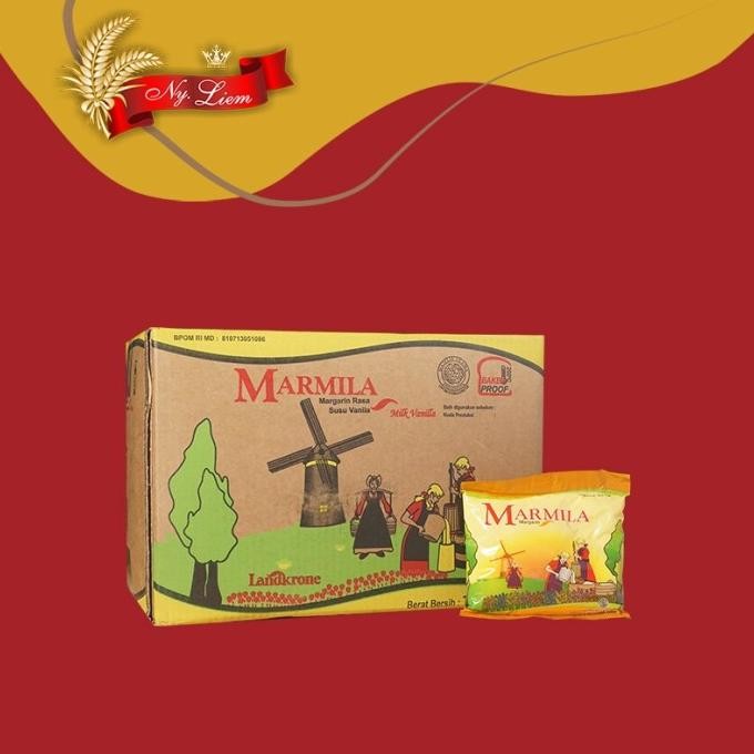 

Marmila Margarin Serbaguna Rasa Vanilla 1Kg #R Promo