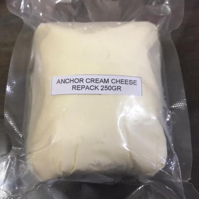 

Anchor Cream Cheese Repack 250Gr Gosend/Grab Only! Best Seller