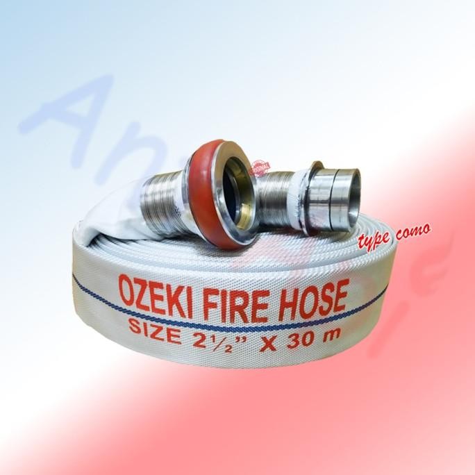 Selang pemadam kebakaran Ozeki ukuran 2.5inc x 30m