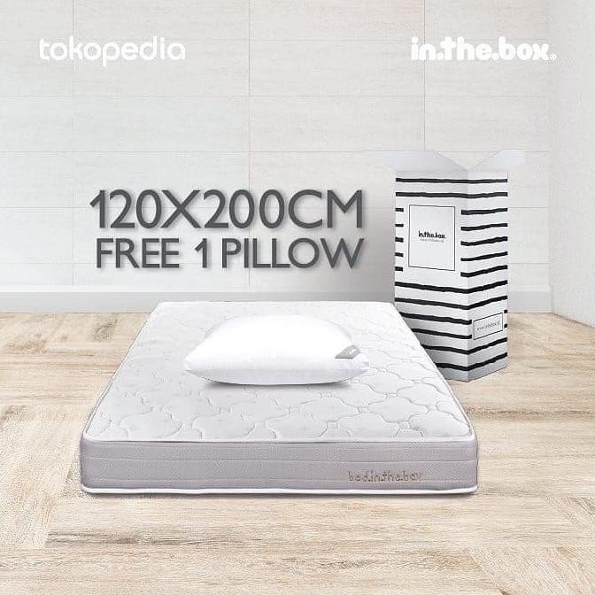 KASUR SPRING BED IN THE BOX inthebox size 120x200 (FULL )