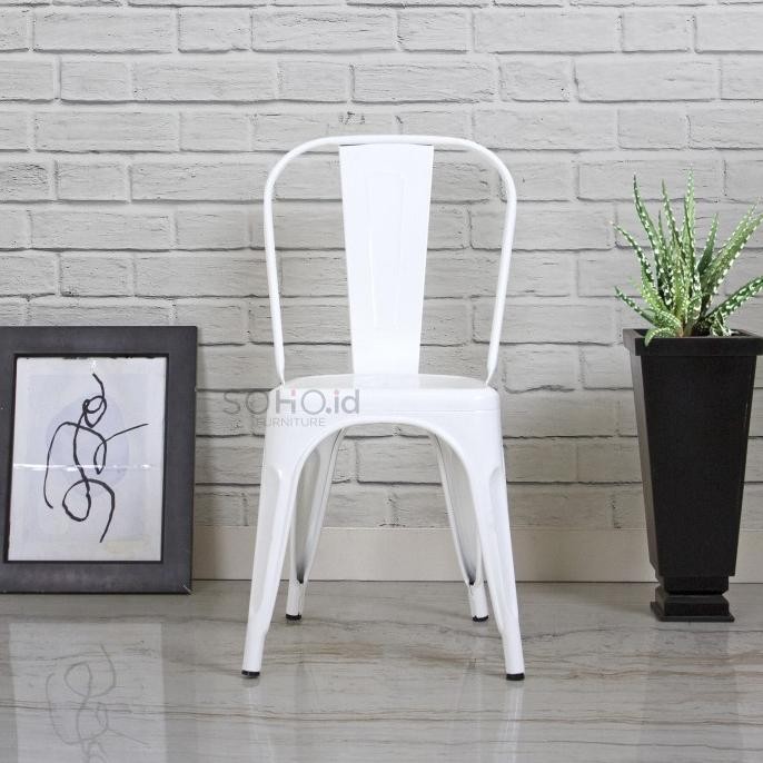 Grosir Soho.Id Soho Kursi Cafe Besi Kursi Makan - Kursi Tolix Metal
