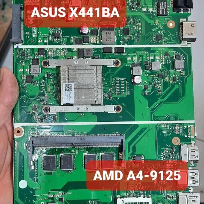 Mainboard Motherboard Asus X441Ba Amd A4-9125 Asus X441B X441U X441 New Stok