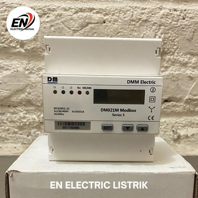 KWH METER DIGITAL 3Phase DMM ELECTRIC DM021M CT Modbus