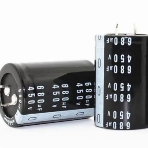 Capasitor Elko 680Uf 450V/400V - Kapasitor Elko 450V 680Uf New Stok