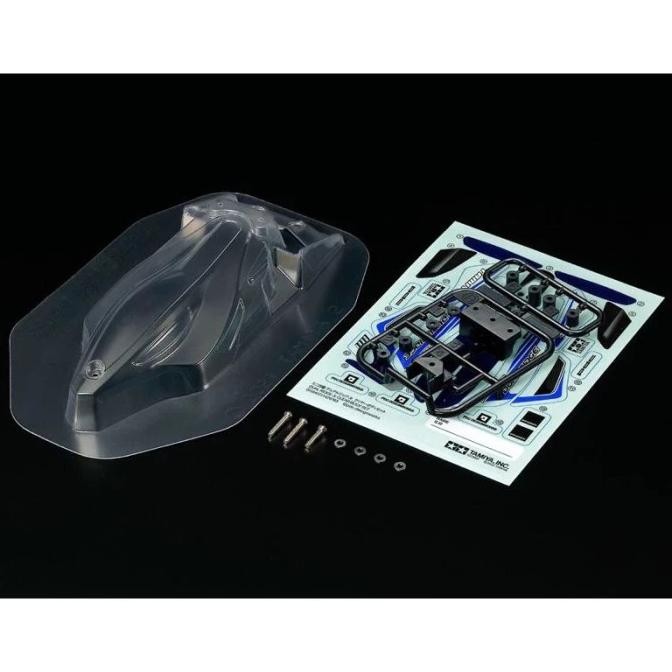 Promo TAMIYA 95645 DUAL RIDGE JR CLEAR BODY SET POLYCARBONATE COD