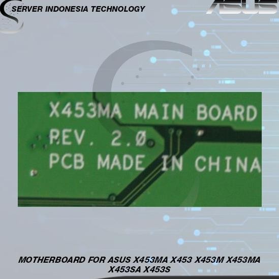 Motherboard For Asus X453Ma X453 X453M X453Ma X453Sa X453S New Stok