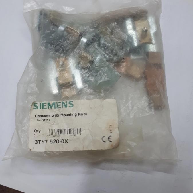 Kontak Point/Kit Siemens Type 3Ty7 520-0X For Kontaktor 3Tf52 New Stok
