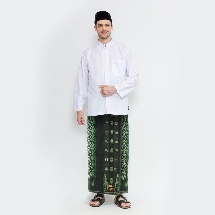 Murah Sarung ATLAS Super Premium 960 A9 JGI Hitam Hijau 01 Non COD