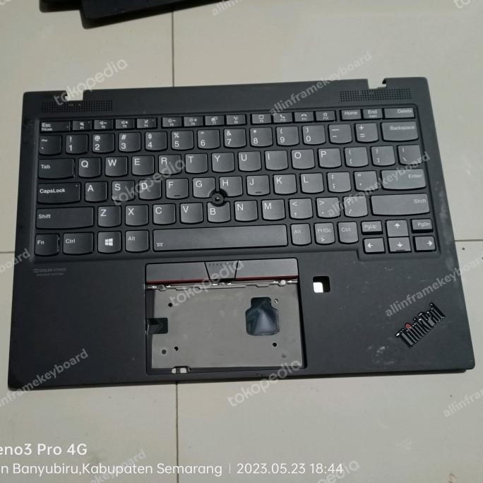 Frame + Keyboard Lenovo Thinkpad X1 Nano Gen1 100 Ori Cabutan New Stok