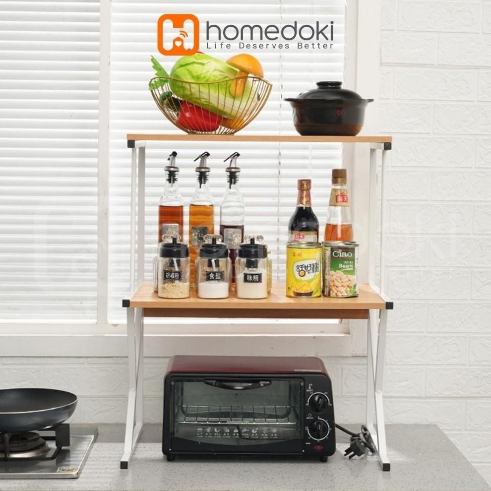 Rak Dapur Minimalis / Rak Microwave / Rak Serbaguna Minimalis / Rak Bumbu Dapur