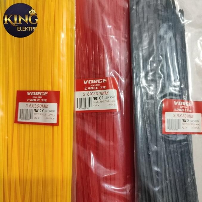 

Kabel Ties Cable Pengikat Vorge 3.6 X 300 Mm 3,6 X 30 Cm 30Cm 300Mm 3.6X300 3,6X300 Co