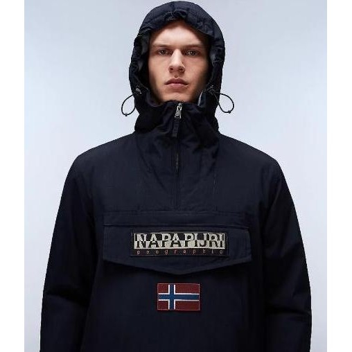 Jaket Gorpcore Napapijry Rainforest Winter Anorak Jacket Full Tag Full Bordir Jaket Outdoor Gorpcore