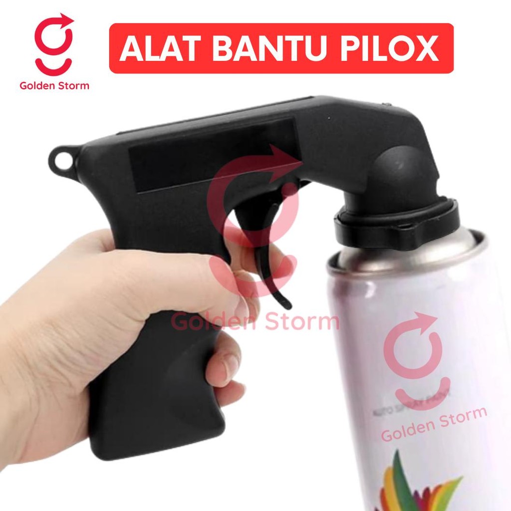 Alat Bantu Cat Semprot Pilok Peagangan Kaleng Cat Spray Gun Pylox Alat Bantu Cat Semprot Pilox Diton