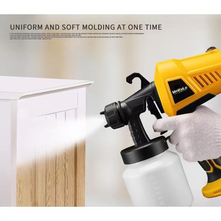 Spray Gun1.8mm 800ml 550W/ Alat Semprot Cat Minyak Elektrik Listrik Spray Gun Electric 400W 800ml/se