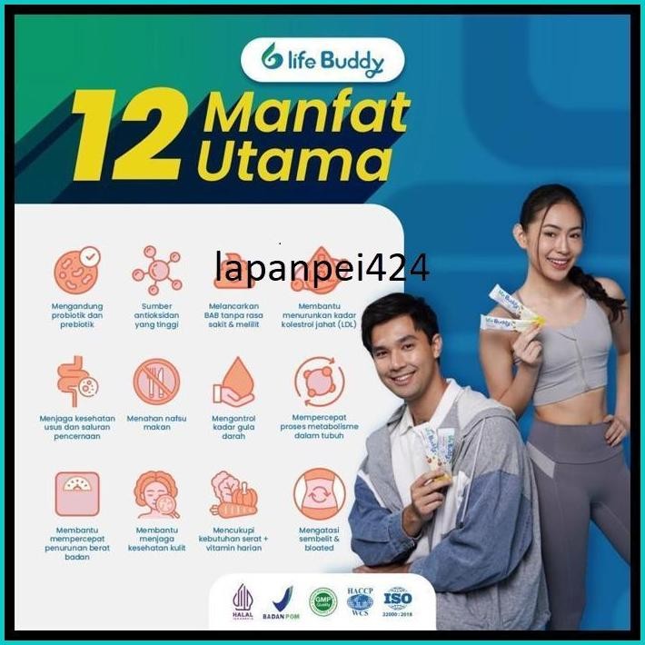 

BUNDLING 2 BOX LIFE BUDDY FYBERMORE MINUMAN SERBUK TINGGI SERAT | LIFEBUDDY