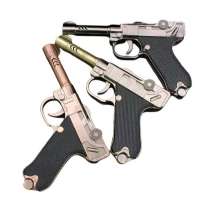 Cod Korek Api Gas Model Pistol Luger jerman