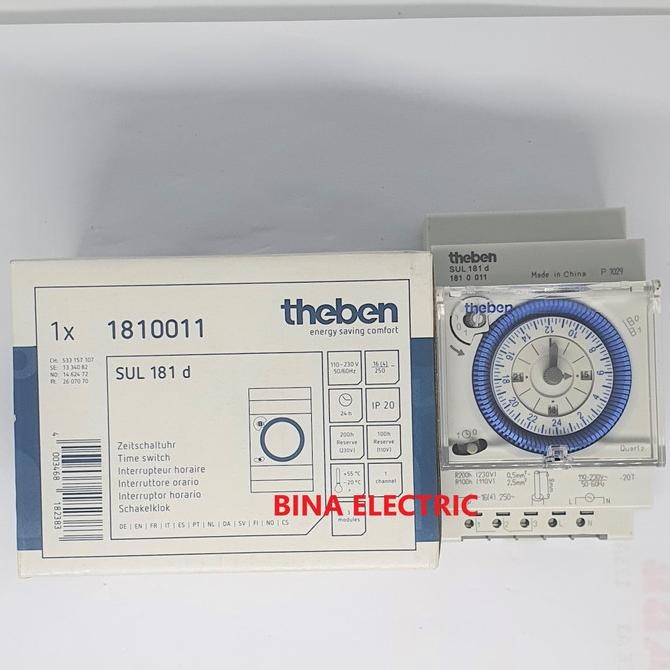 Spesial Timer Theben Sul 181D Sul 181 D / Timer Analog Theben Sul181D