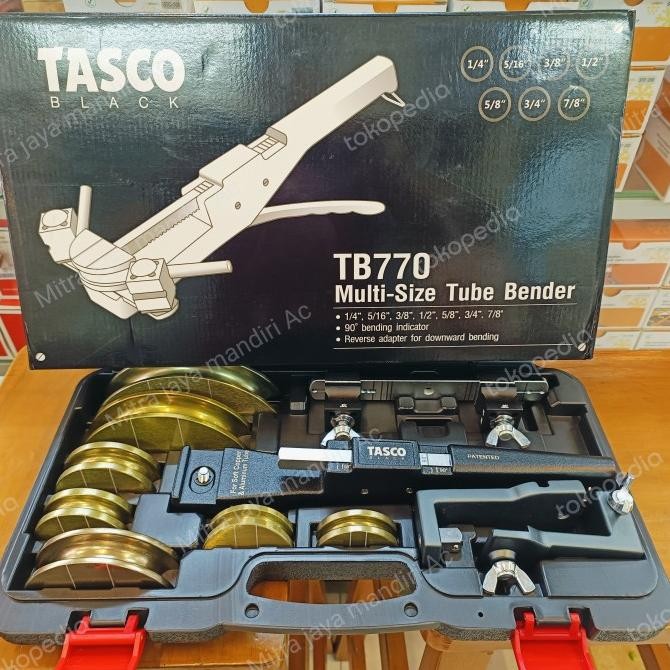 Tube bender Tasco black TB770 Multi size murah