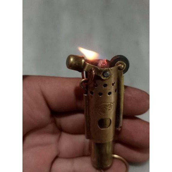 AMC KOREK API JADUL ANTIK ERA WW2 VINTAGE TRENCH LIGHTER BAHAN