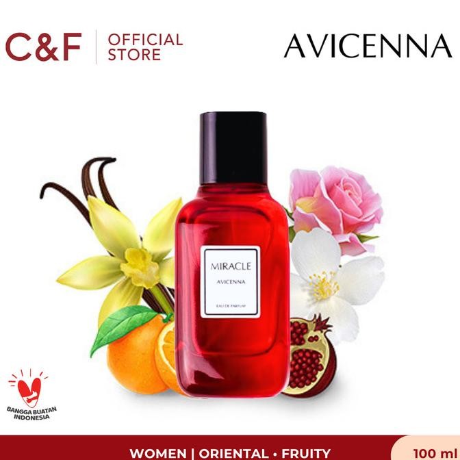 Jual Murah Avicenna Miracle W (New) Eau De Parfum 100 Ml - Parfum Wanita Terlaris..