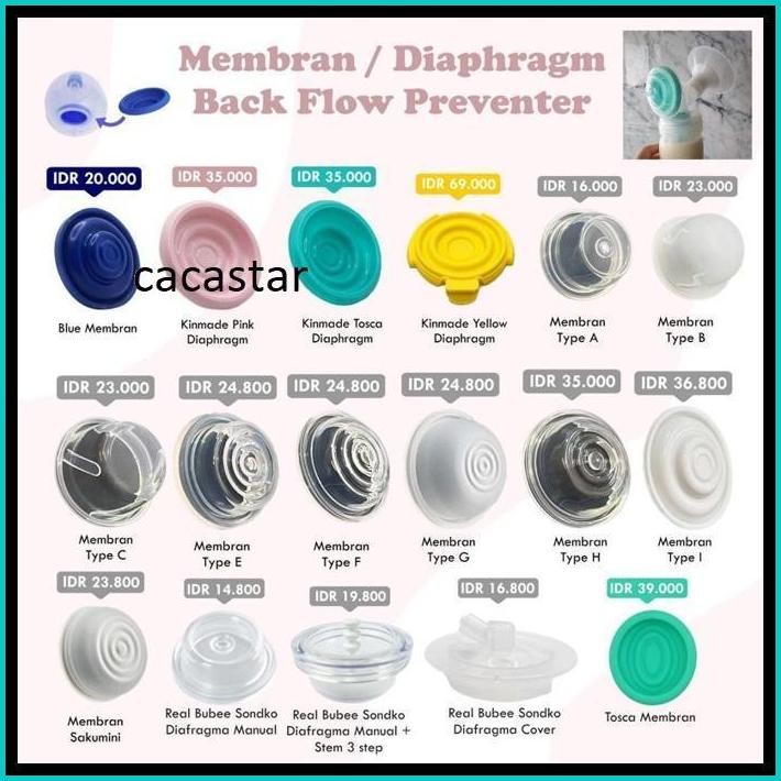 KINMADE/ MOMINCA / MEMBRAN / DIAPHRAGM BACK FLOW PREVENTER POMPA ASI