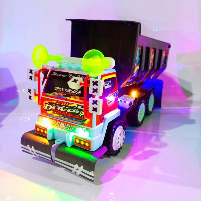 Miniatur Truk TTP Mobil-Mobilan Anak Cowo Modifikasi