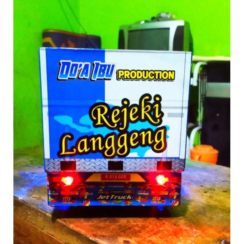MAINNAN ANAK ANAK AMINNAN MAINNAN EDUKATIF TERMURAH MINIATUR TRUK OLENG FUL FARIASI LAMPU WARNA TERL