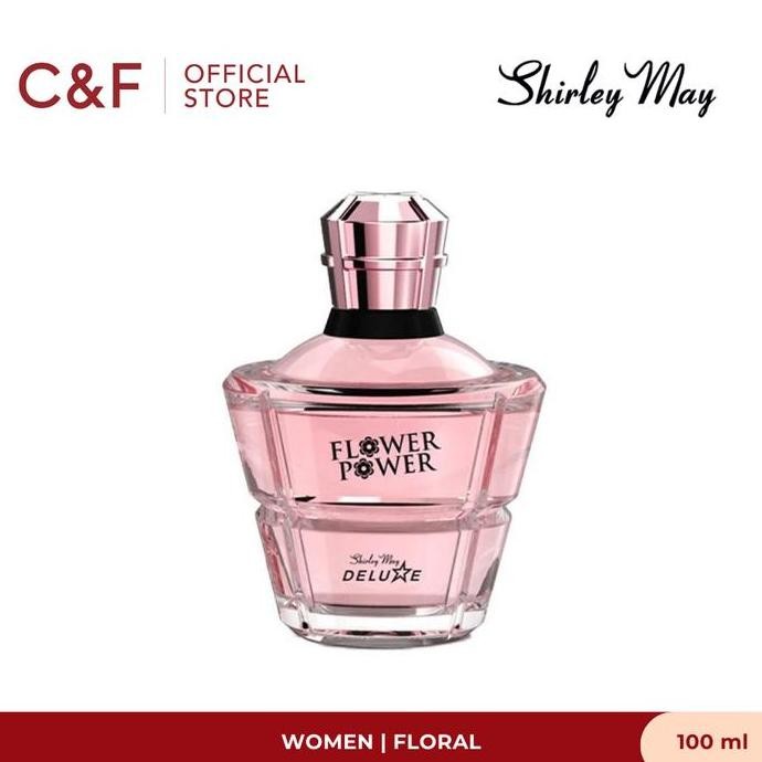 Jual Murah Shirley May Deluxe Flower Power Edt 100 Ml - Perfume / Parfum Wanita Terlaris..!!!