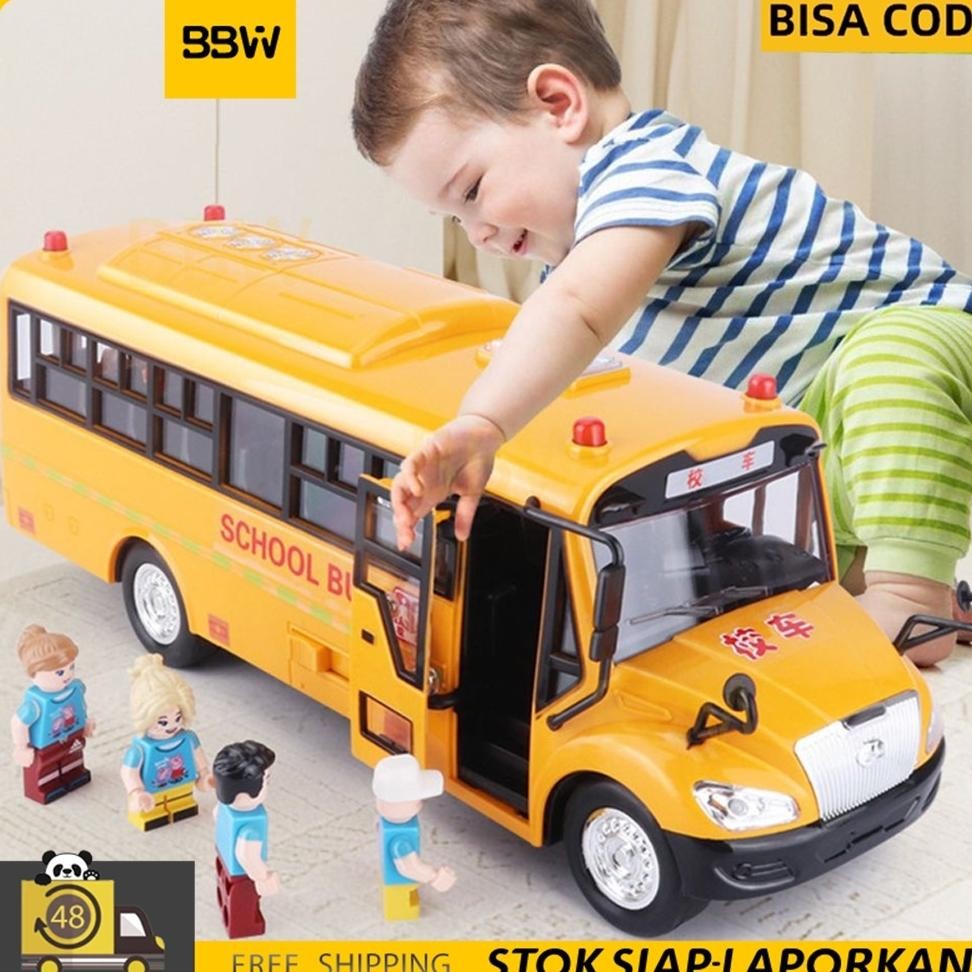 Diecast Bus City Luxury line Shimura 1:32 Miniatur Bus AKAP Full Lampu Bisa Oleng Dan Belok Mainan A