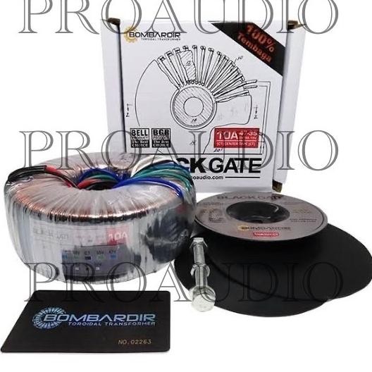 Spesial Trafo Donat Toroid Blackgate 10A 47V Ct 10 A 47 V Original